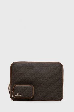 Γυναικεία Θήκες για γυναίκες Θήκη φορητού υπολογιστή MICHAEL Michael Kors καφέ