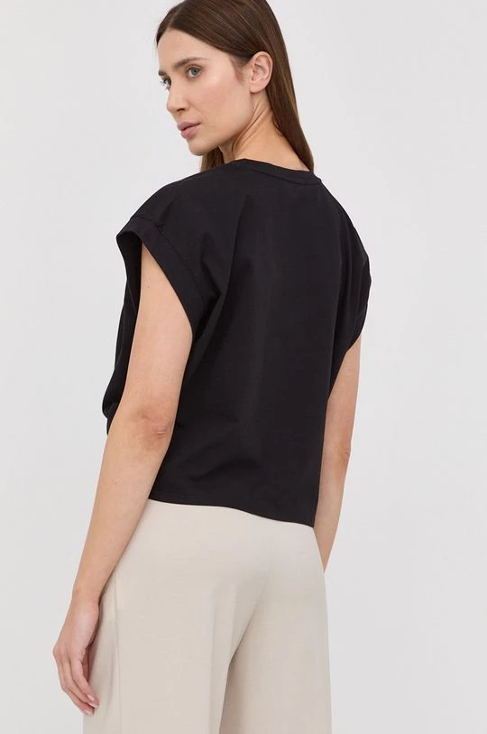 Γυναικεία Κοντομάνικο Βαμβακερό μπλουζάκι MICHAEL Michael Kors μαύρο 5 Γυναικεία Κοντομάνικο Βαμβακερό μπλουζάκι MICHAEL Michael Kors μαύρο - Image 3