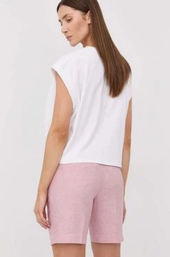 Γυναικεία Κοντομάνικο Βαμβακερό μπλουζάκι MICHAEL Michael Kors άσπρο -Michael Kors Κατάστημα unnamed file 3323