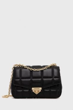 Γυναικεία Τσάντες χιαστί Δερμάτινη τσάντα MICHAEL Michael Kors μαύρο