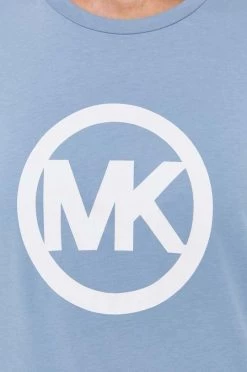 Γυναικεία Κοντομάνικο Βαμβακερό μπλουζάκι MICHAEL Michael Kors μοβ -Michael Kors Κατάστημα unnamed file 3330