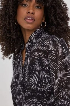 Γυναικεία Πουκάμισα Πουκάμισο MICHAEL Michael Kors χρώμα: μαύρο, 10 Γυναικεία Πουκάμισα Πουκάμισο MICHAEL Michael Kors χρώμα: μαύρο, -Michael Kors Κατάστημα unnamed file 3360