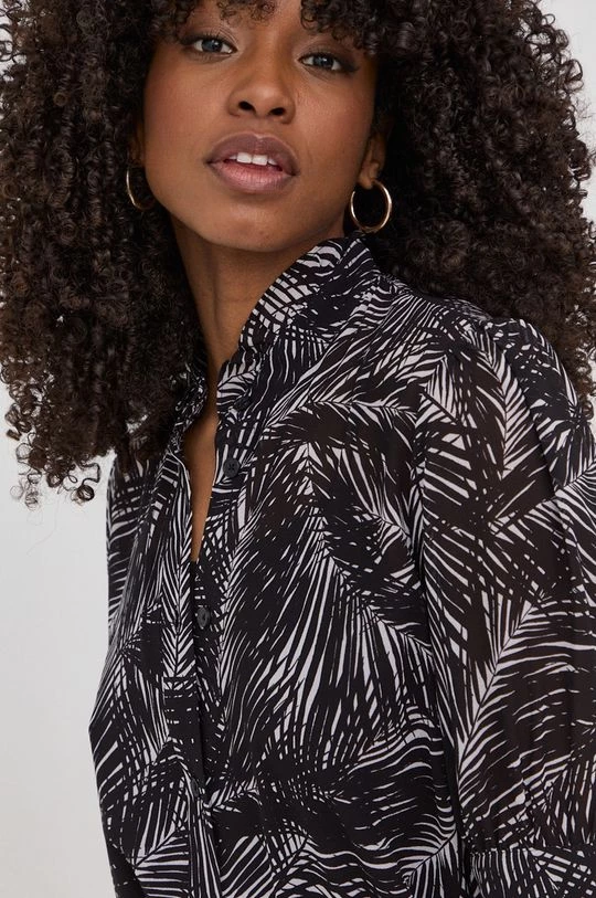 Γυναικεία Πουκάμισα Πουκάμισο MICHAEL Michael Kors χρώμα: μαύρο, 6 Γυναικεία Πουκάμισα Πουκάμισο MICHAEL Michael Kors χρώμα: μαύρο, - Image 4