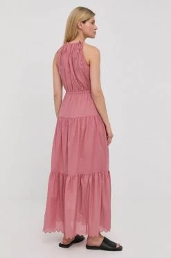 Γυναικεία Φορέματα Βαμβακερό φόρεμα MICHAEL Michael Kors ροζ, -Michael Kors Κατάστημα unnamed file 3409