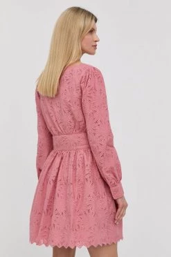 Γυναικεία Φορέματα Βαμβακερό φόρεμα MICHAEL Michael Kors ροζ, -Michael Kors Κατάστημα unnamed file 3419