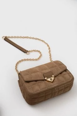 Γυναικεία Τσάντες χιαστί Τσάντα σουέτ MICHAEL Michael Kors μπεζ -Michael Kors Κατάστημα unnamed file 345