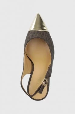 Γυναικεία Τακούνια Ψηλοτάκουνα παπούτσια MICHAEL Michael Kors Kadence Toe Cap Sling καφέ -Michael Kors Κατάστημα unnamed file 3453