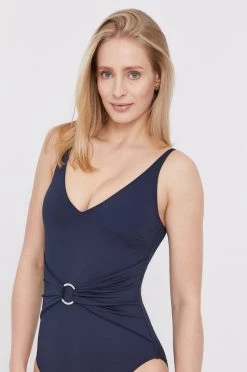 Γυναικεία Ολόσωμα Μαγιό MICHAEL Michael Kors ναυτικό μπλε -Michael Kors Κατάστημα unnamed file 3476