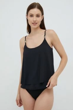 Γυναικεία Μπικίνι Top κολύμβησης MICHAEL Michael Kors μαύρο