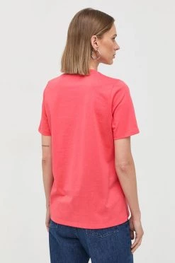 Γυναικεία Κοντομάνικο Βαμβακερό μπλουζάκι MICHAEL Michael Kors πορτοκαλί -Michael Kors Κατάστημα unnamed file 3556