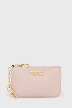 Γυναικεία Πορτοφόλια Δερμάτινο πορτοφόλι MICHAEL Michael Kors χρώμα: ροζ