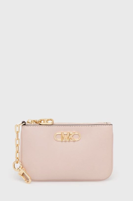 Γυναικεία Πορτοφόλια Δερμάτινο πορτοφόλι MICHAEL Michael Kors χρώμα: ροζ 3 Γυναικεία Πορτοφόλια Δερμάτινο πορτοφόλι MICHAEL Michael Kors χρώμα: ροζ