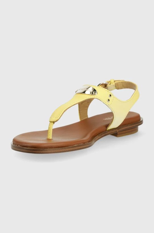 Γυναικεία Σανδάλια Δερμάτινα σανδάλια MICHAEL Michael Kors Mk Plate Thong πράσινο 5 Γυναικεία Σανδάλια Δερμάτινα σανδάλια MICHAEL Michael Kors Mk Plate Thong πράσινο - Image 3