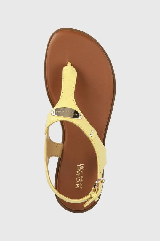 Γυναικεία Σανδάλια Δερμάτινα σανδάλια MICHAEL Michael Kors Mk Plate Thong πράσινο 6 Γυναικεία Σανδάλια Δερμάτινα σανδάλια MICHAEL Michael Kors Mk Plate Thong πράσινο - Image 4