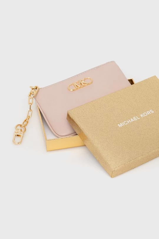 Γυναικεία Πορτοφόλια Δερμάτινο πορτοφόλι MICHAEL Michael Kors χρώμα: ροζ 7 Γυναικεία Πορτοφόλια Δερμάτινο πορτοφόλι MICHAEL Michael Kors χρώμα: ροζ - Image 5