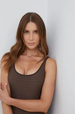 Γυναικεία Ολόσωμα Ολόσωμο μαγιό MICHAEL Michael Kors καφέ -Michael Kors Κατάστημα unnamed file 3636