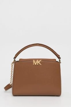 Γυναικεία Τσάντες χιαστί Δερμάτινη τσάντα MICHAEL Michael Kors καφέ