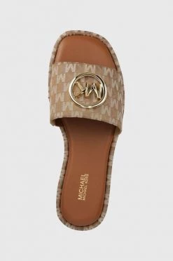 Γυναικεία Σαγιονάρες Παντόφλες MICHAEL Michael Kors Hayworth Slide καφέ 10 Γυναικεία Σαγιονάρες Παντόφλες MICHAEL Michael Kors Hayworth Slide καφέ -Michael Kors Κατάστημα unnamed file 3656