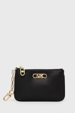 Γυναικεία Πορτοφόλια Δερμάτινο πορτοφόλι MICHAEL Michael Kors χρώμα: μαύρο