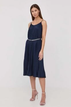 Γυναικεία Φορέματα Φόρεμα MICHAEL Michael Kors ναυτικό μπλε, -Michael Kors Κατάστημα unnamed file 3908