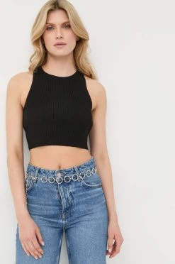 Γυναικεία Αμάνικος Top MICHAEL Michael Kors μαύρο