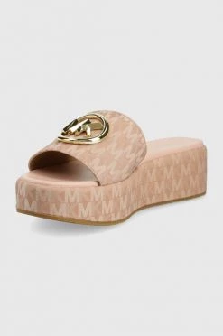 Γυναικεία Σαγιονάρες Παντόφλες MICHAEL Michael Kors Sadler Wedge ροζ -Michael Kors Κατάστημα unnamed file 3945