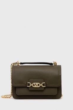 Γυναικεία Τσάντες χιαστί Δερμάτινη τσάντα MICHAEL Michael Kors πράσινο