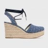 MICHAEL Michael Kors Γυναικεία Εσπαντρίγιες Michael Kors Margie Closed Toe Wedge χρώμα: ναυτικό μπλε