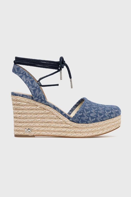 MICHAEL Michael Kors Γυναικεία Εσπαντρίγιες Michael Kors Margie Closed Toe Wedge χρώμα: ναυτικό μπλε 3 MICHAEL Michael Kors Γυναικεία Εσπαντρίγιες Michael Kors Margie Closed Toe Wedge χρώμα: ναυτικό μπλε