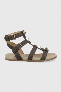 MICHAEL Michael Kors Γυναικεία Σανδάλια Michael Kors Wren χρώμα: καφέ