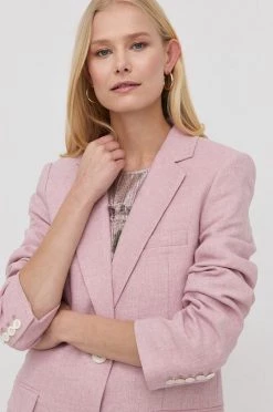 Γυναικεία Σακάκια Λινό πανωφόρι MICHAEL Michael Kors ροζ, -Michael Kors Κατάστημα unnamed file 4044