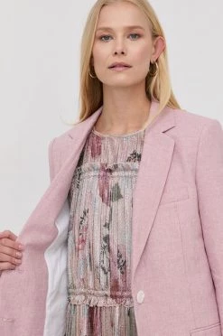 Γυναικεία Σακάκια Λινό πανωφόρι MICHAEL Michael Kors ροζ, -Michael Kors Κατάστημα unnamed file 4046