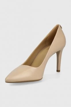 Γυναικεία Τακούνια Δερμάτινες γόβες MICHAEL Michael Kors Dorothy μπεζ -Michael Kors Κατάστημα unnamed file 4077