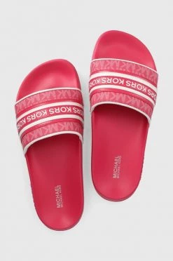 Γυναικεία Σαγιονάρες Παντόφλες MICHAEL Michael Kors Gilmore Slide χρώμα: ροζ 10 Γυναικεία Σαγιονάρες Παντόφλες MICHAEL Michael Kors Gilmore Slide χρώμα: ροζ -Michael Kors Κατάστημα unnamed file 4096