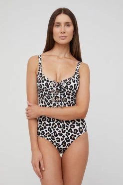 Γυναικεία Ολόσωμα Μαγιό MICHAEL Michael Kors μπεζ