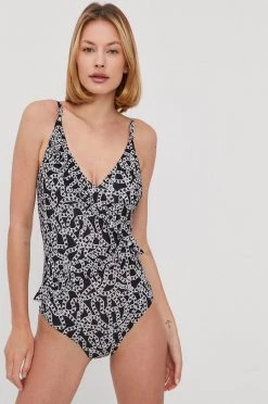 Γυναικεία Ολόσωμα Μαγιό MICHAEL Michael Kors μαύρο