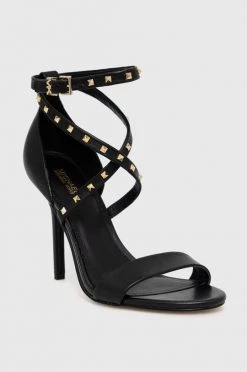 Γυναικεία Πέδιλα με τακούνι Δερμάτινα σανδάλια MICHAEL Michael Kors Astrid μαύρο -Michael Kors Κατάστημα unnamed file 4229