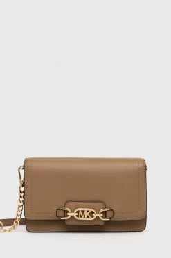Γυναικεία Πορτοφόλια Δερμάτινο πορτοφόλι MICHAEL Michael Kors καφέ