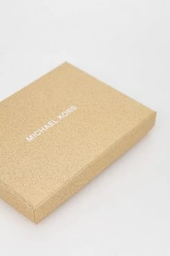 Γυναικεία Πορτοφόλια Δερμάτινο πορτοφόλι MICHAEL Michael Kors χρώμα: καφέ -Michael Kors Κατάστημα unnamed file 488