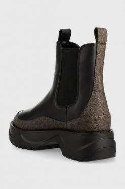 Γυναικεία Μποτάκια Δερμάτινες μπότες τσέλσι MICHAEL Michael Kors Dupree χρώμα: μαύρο -Michael Kors Κατάστημα unnamed file 571