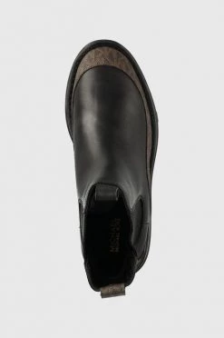 Γυναικεία Μποτάκια Δερμάτινες μπότες τσέλσι MICHAEL Michael Kors Dupree χρώμα: μαύρο -Michael Kors Κατάστημα unnamed file 572