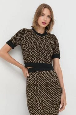 Γυναικεία Χωρίς φερμουάρ Πουλόβερ MICHAEL Michael Kors καφέ,