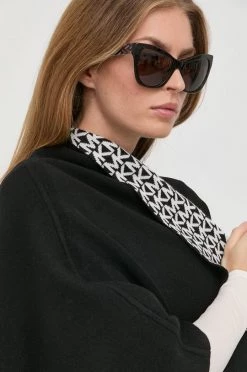 Γυναικεία Πόντσο με μείγμα μαλλιού MICHAEL Michael Kors μαύρο -Michael Kors Κατάστημα unnamed file 636