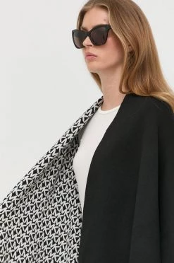 Γυναικεία Πόντσο με μείγμα μαλλιού MICHAEL Michael Kors μαύρο -Michael Kors Κατάστημα unnamed file 638