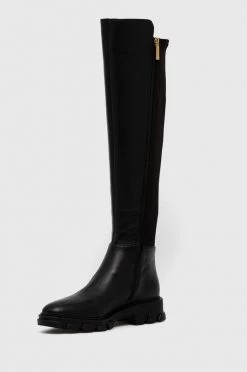 Γυναικεία Μπότες Δερμάτινες μπότες MICHAEL Michael Kors Ridley χρώμα: μαύρο -Michael Kors Κατάστημα unnamed file 652