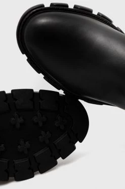 Γυναικεία Μπότες Δερμάτινες μπότες MICHAEL Michael Kors Ridley χρώμα: μαύρο -Michael Kors Κατάστημα unnamed file 655