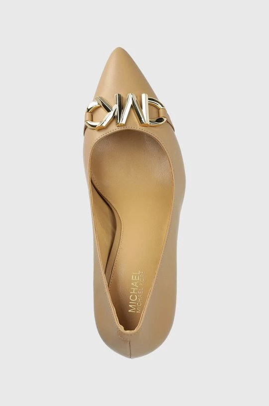 Γυναικεία Τακούνια Δερμάτινες γόβες MICHAEL Michael Kors Izzy μπεζ 6 Γυναικεία Τακούνια Δερμάτινες γόβες MICHAEL Michael Kors Izzy μπεζ - Image 4