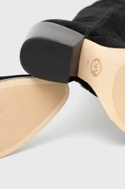 Γυναικεία Μπότες σούετ MICHAEL Michael Kors Harlow χρώμα: μαύρο -Michael Kors Κατάστημα unnamed file 710