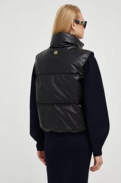 Γυναικεία Γιλέκα Αμάνικο από πούπουλα MICHAEL Michael Kors χρώμα: μαύρο -Michael Kors Κατάστημα unnamed file 724