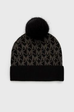 Γυναικεία Σκουφιά Μάλλινο σκουφί MICHAEL Michael Kors μαύρο,